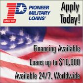 Pioneer Military Loans