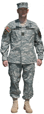 ACU soldier